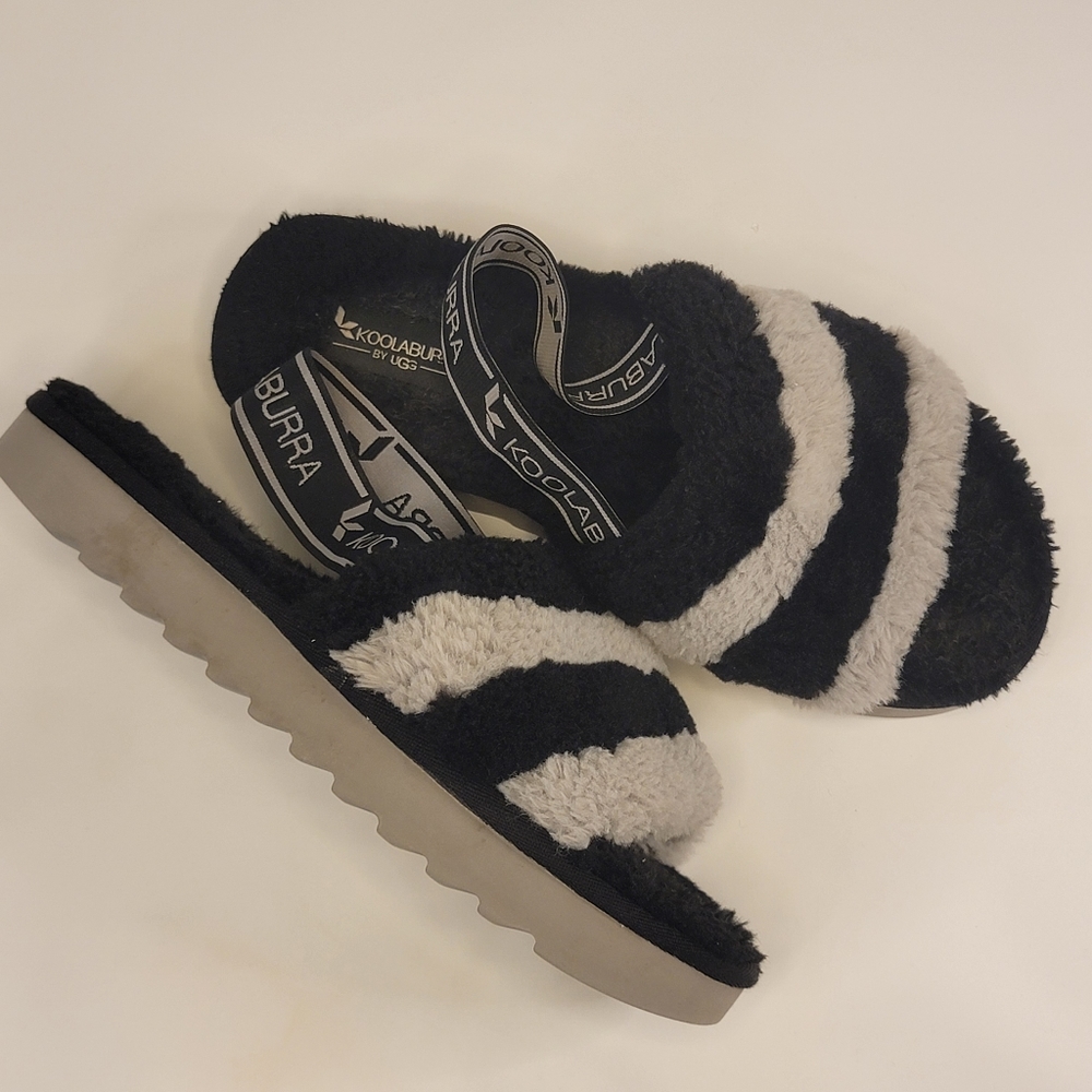 Koolaburra by UGG FUZZN PLATFORM SANDAL, EUC, size 8